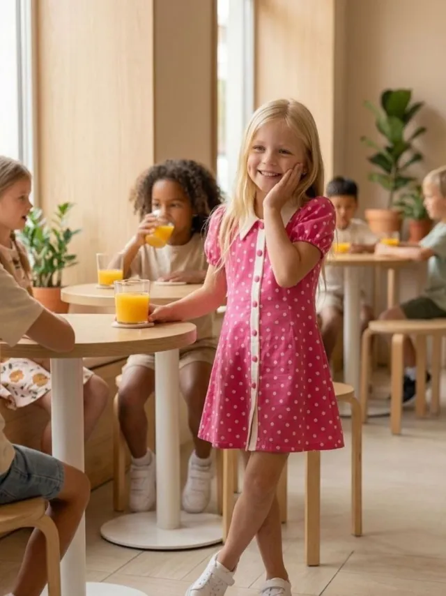 HILAL AKINCI KIDS Jeugdjurk Fuchsia