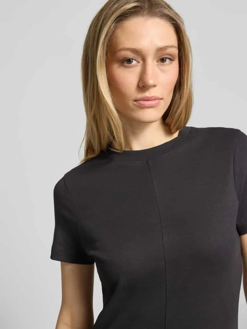 Tommy Hilfiger Midi-jurk van puur katoen zwart, foto 3