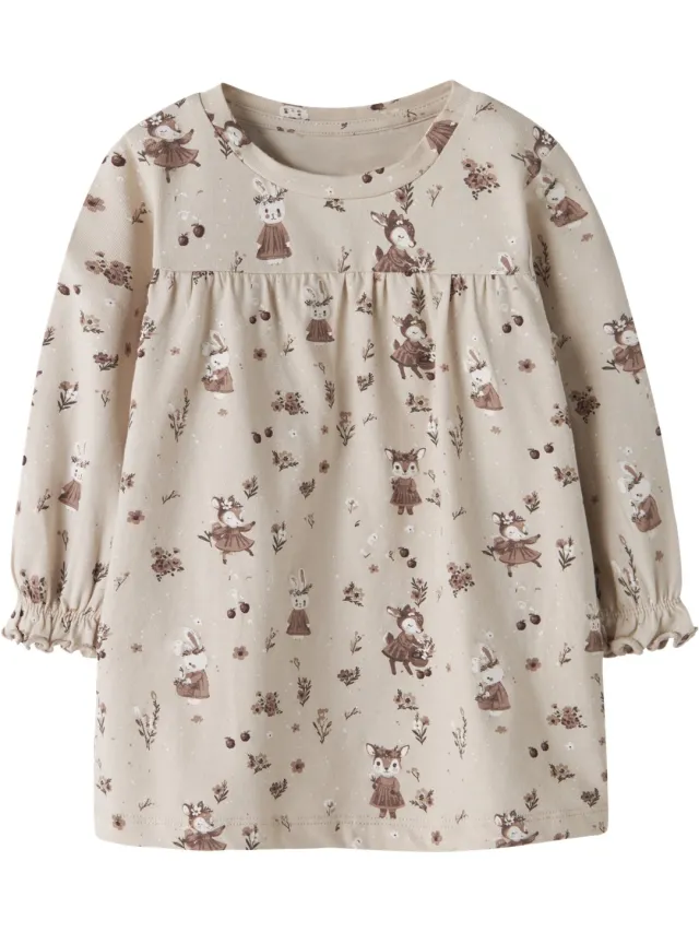 GUPPY GBFOVIDA LS DRESS Meisjes Jurk Moonbeam