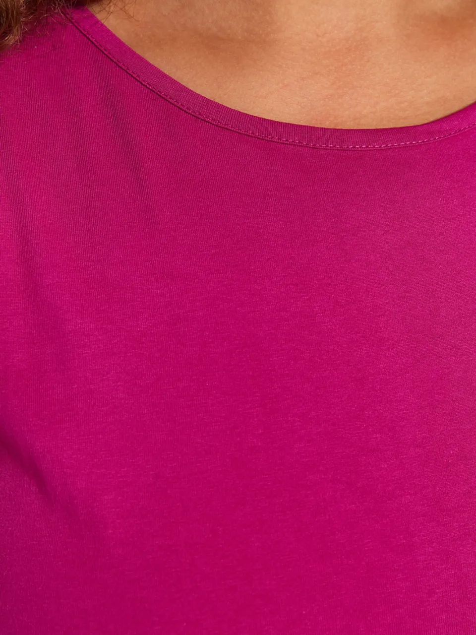 Trendyol Curve Dames Roze Effen Maxi Mouwloos Casual Recht Grote maten Jurk, foto 2