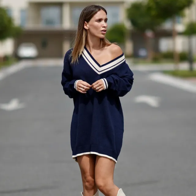 THEAD. Korte Jurk THEAD. ALYSSA DRESS Marine