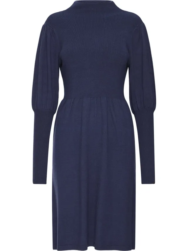 Fransa FRDEDINA 4 DRESS - Dames - Mini jurken Peacoat