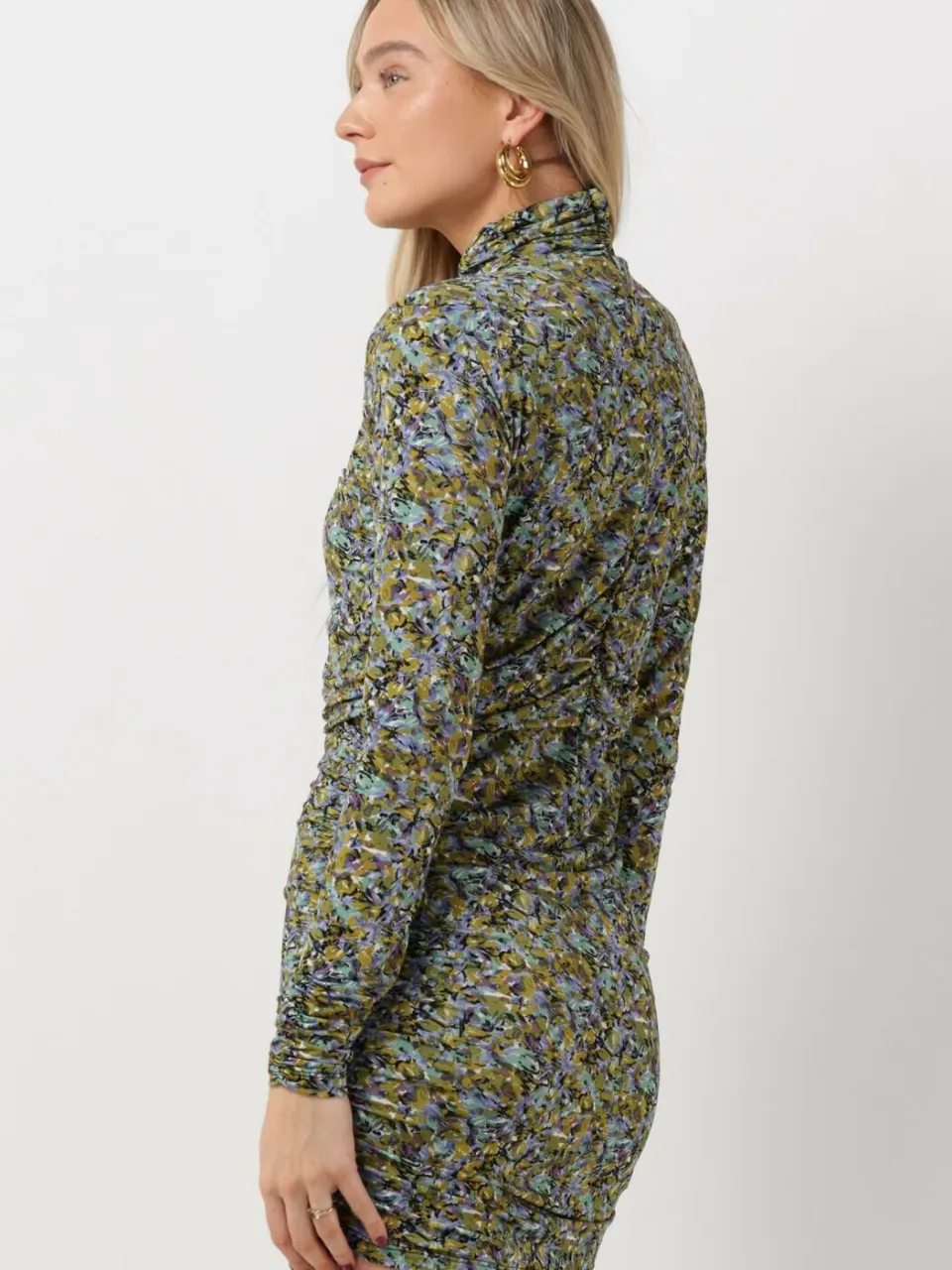 Gestuz Dames Jurken Miliagz Dress - Groen, foto 3
