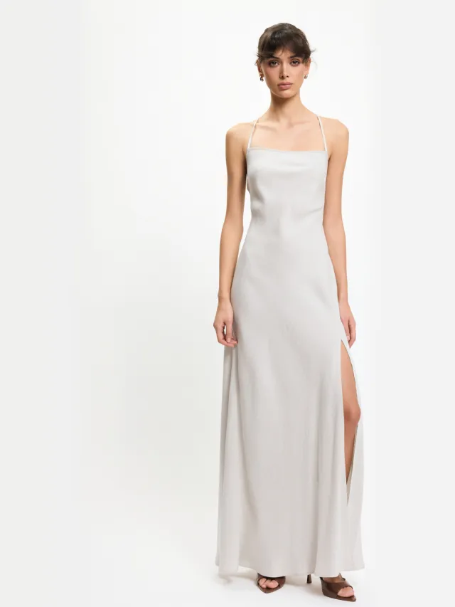 BENU Witte rugloze jurk