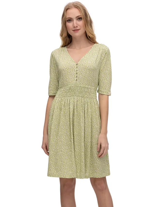 Ragwear Damesjurk Ragwear Twistty lichtgroen