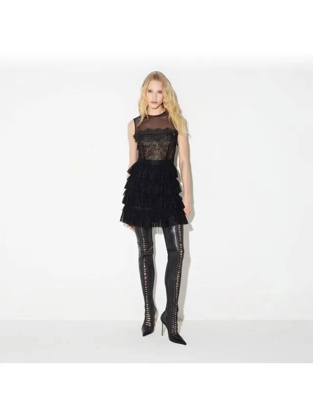 Elisabetta Franchi Jurk Elisabetta Franchi AB98366E2-110 Zwart