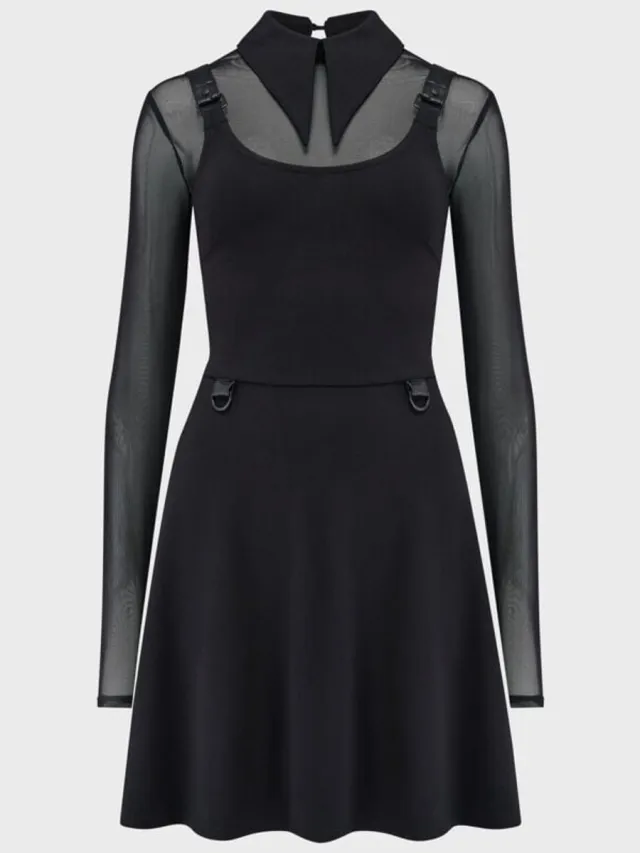 Killstar Ruby Revenge Dames Mini-jurk - zwart