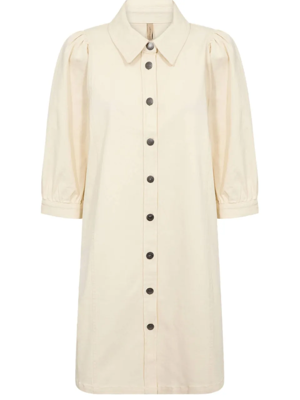 Soyaconcept denim blousejurk ecru, foto 2