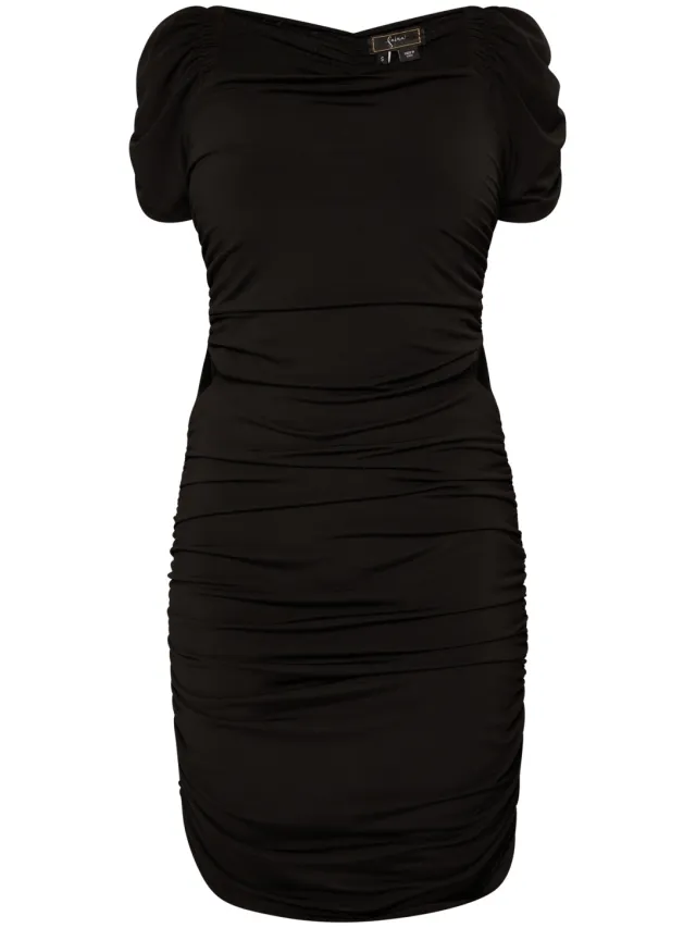 Faina Mini-jurk Dames zwart, foto 2