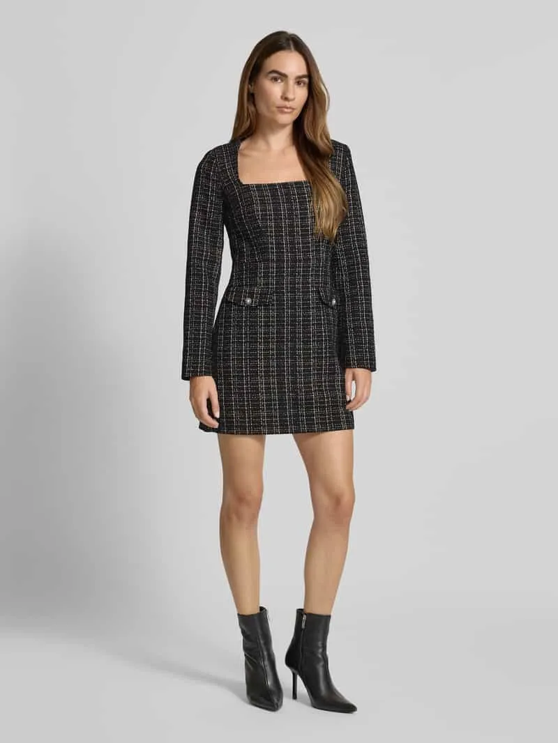 Guess Mini-jurk met vierkante hals, model 'SANDRA', foto 3