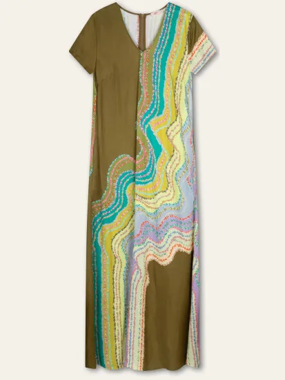 Oilily Dandy jurk veelkleurig