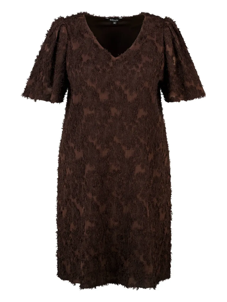 MS Mode A-lijn jurk Plus Size - bruin, foto 2