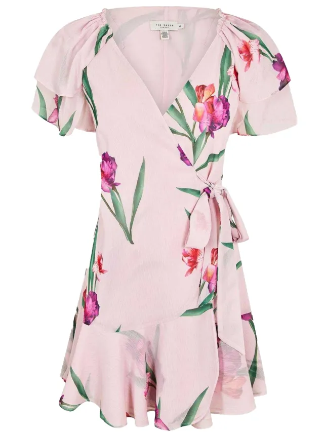 Ted Baker Dames/Dames Wikkeljurk (Roze)