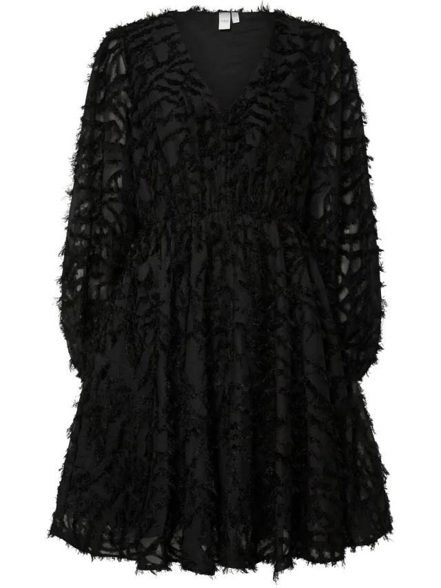 Yas midi-jurk YASPARIA Black