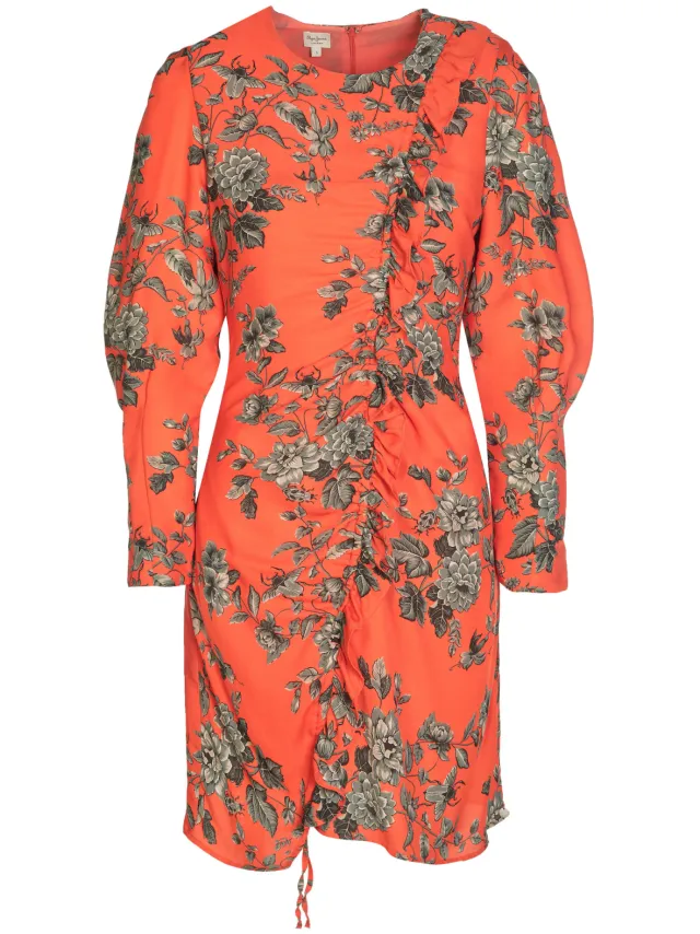 Pepe Jeans jurk Rood