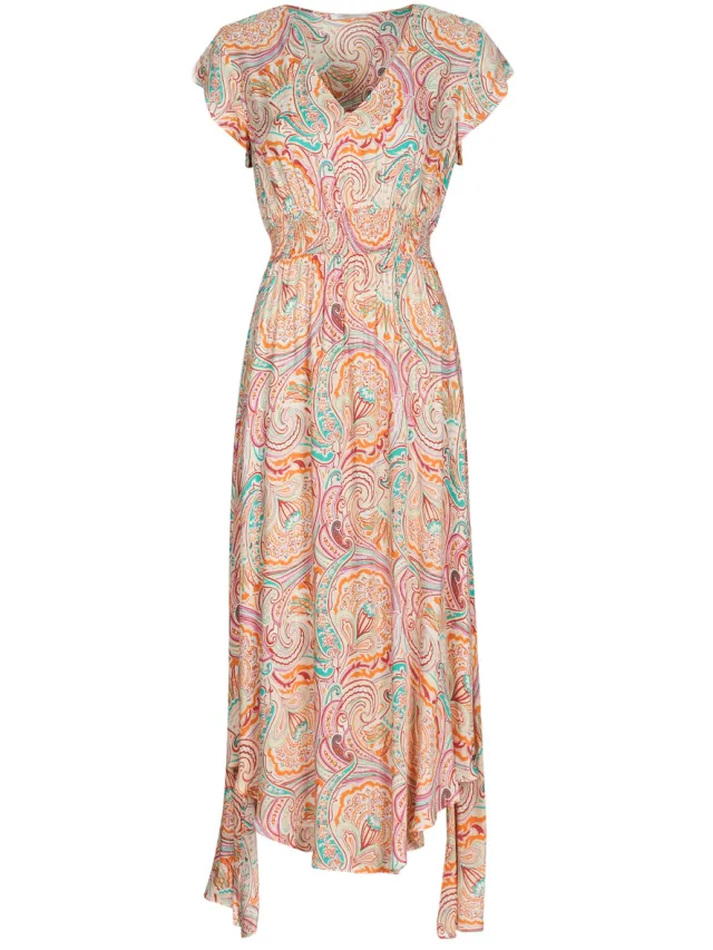 Les Petites Bombes Lange Jurk Les Petites Bombes ALEXANDRIA Multicolour