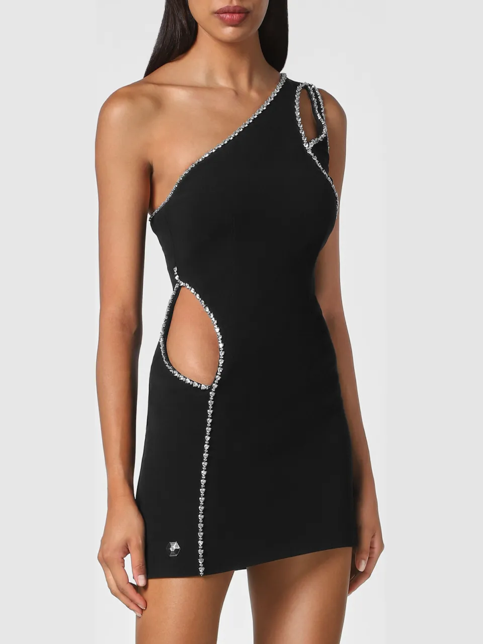 Philipp Plein Cocktail Jurk Zwart