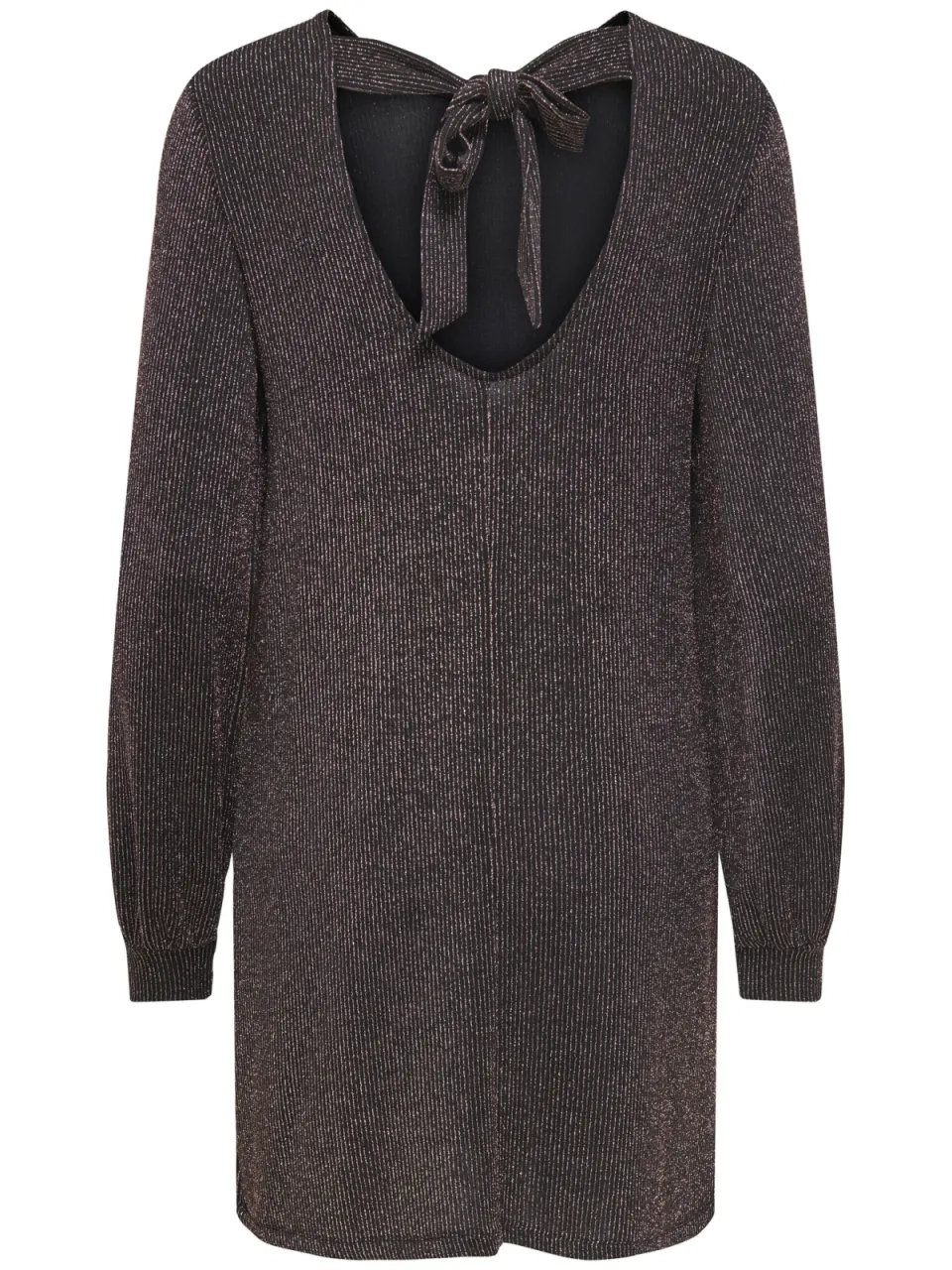 Only korte jurk met glitters - zwart/goud, foto 2