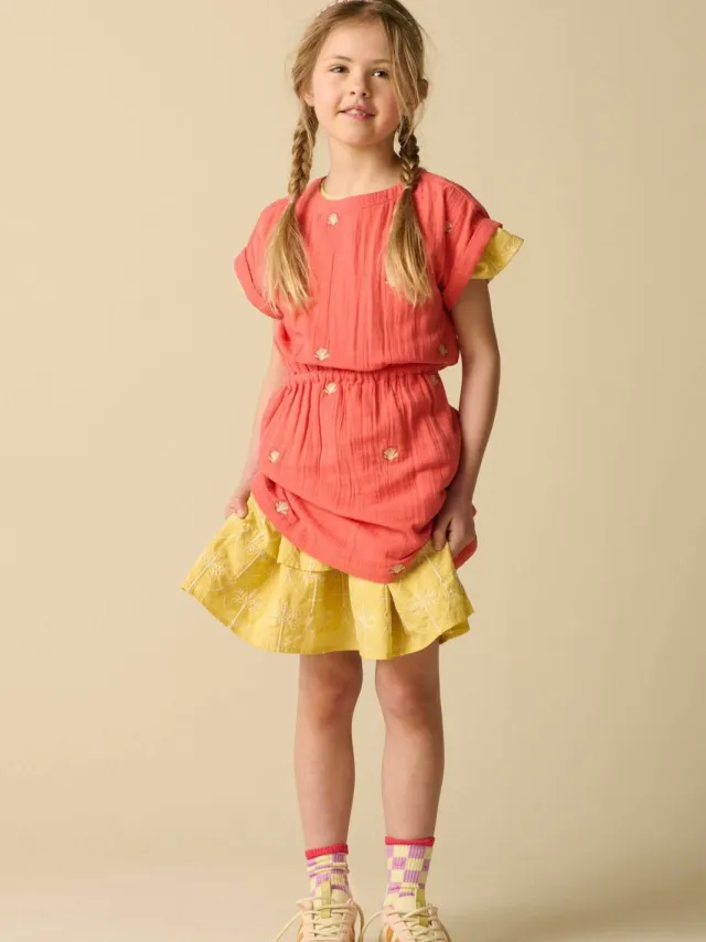 Sissy-Boy korte jurk koraalrood oranje