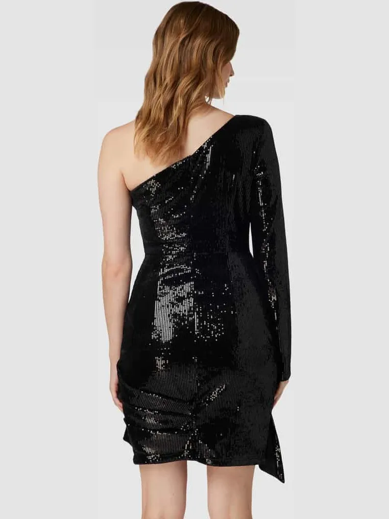 One shoulder-jurk in minilengte - NovaLanaLove x P&C* zwart, foto 4
