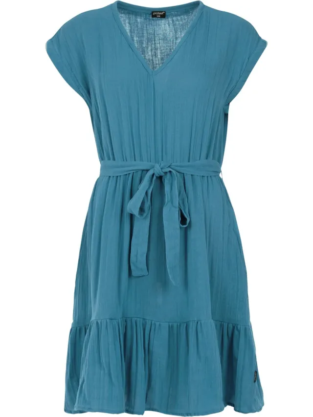 Protest Prtjaylins – Jurk Dames – Zakken – Knielengte raku blue