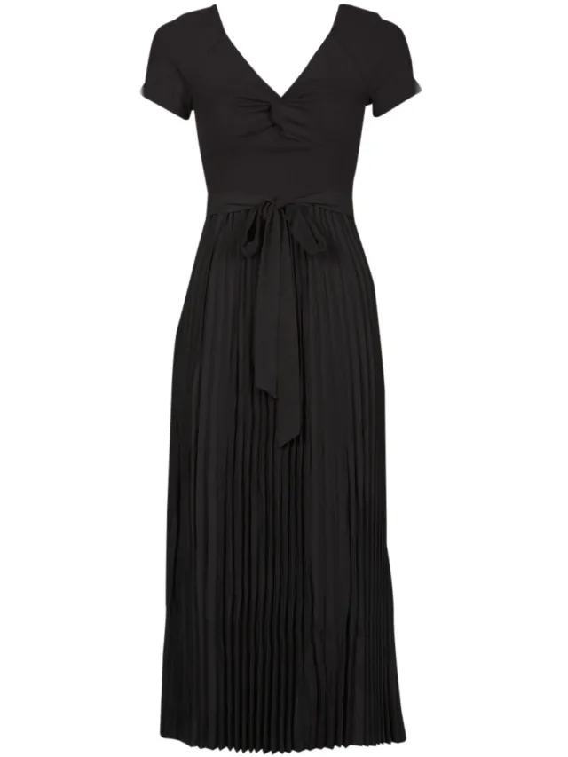 Guess Lange Jurk Guess OFF SHOULDER ERYNN DRESS Zwart
