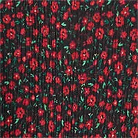 Mango gebloemde midi zomerjurk - rood, foto 8