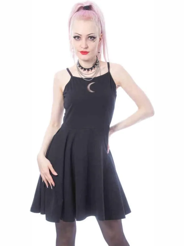 Heartless Zaylee Dames Mini-jurk - zwart
