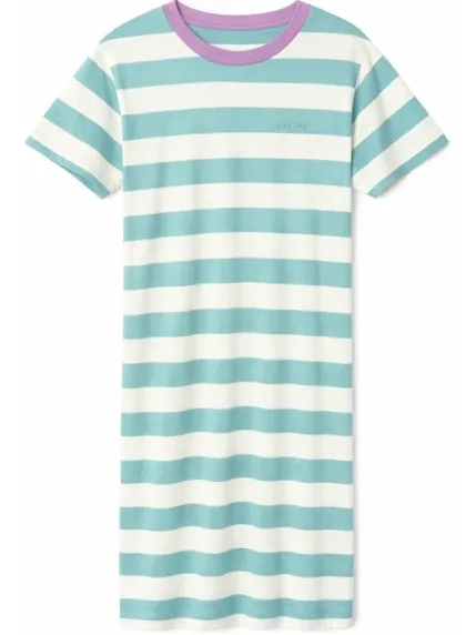 Mazine Women's Bold Striped Jersey Dress - Jurk, wit
