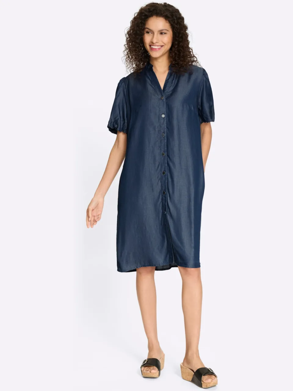 Blousejurk dark-blue