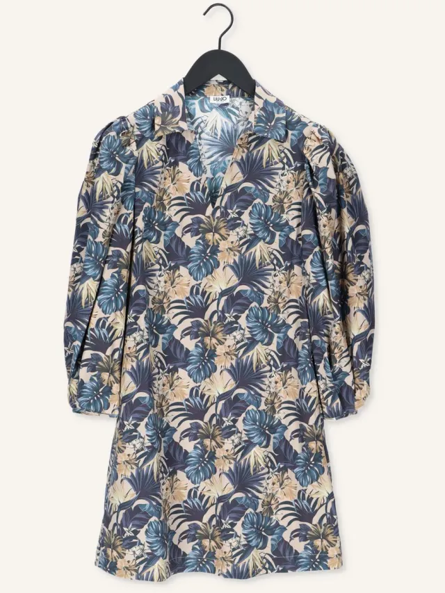 Liu Jo Abito Ts.nav T4883 Dames - Jurk - Blauw