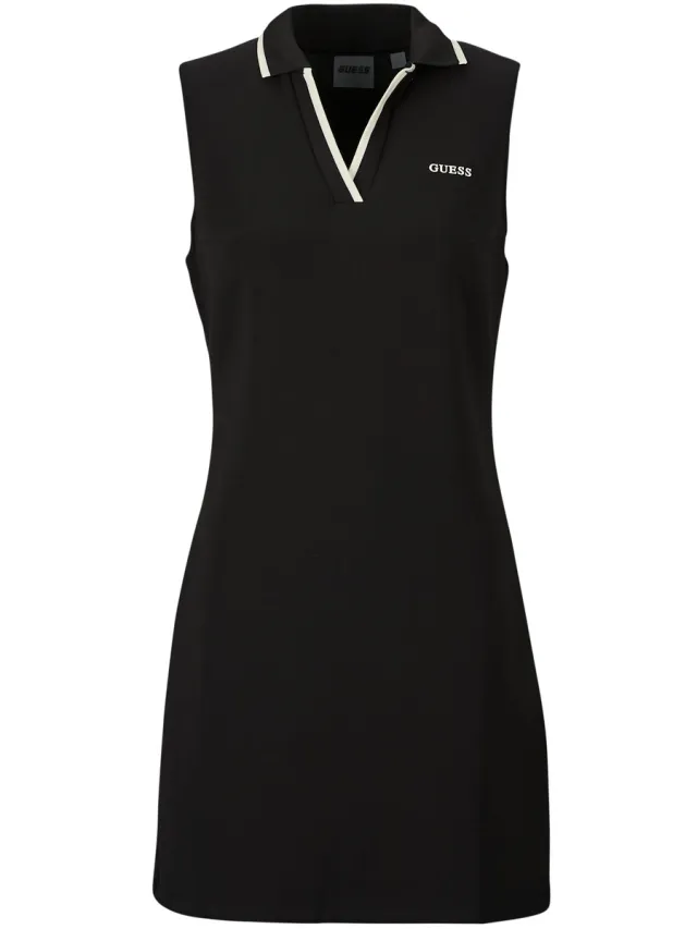 Guess Korte Jurk Guess JASMINE SLEEVELESS Zwart