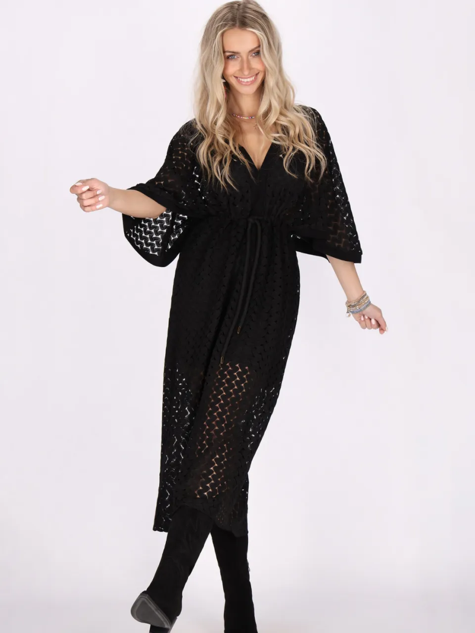 IZIA Jurk Dames zwart