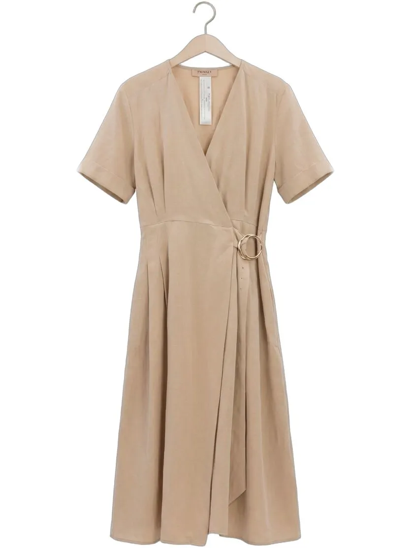TWINSET MILANO Dames Jurken 261tt2554 - Beige, foto 2