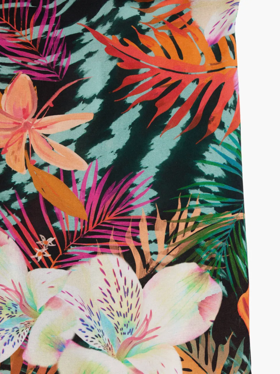 Desigual gebloemde zomerjurk zwart, foto 7