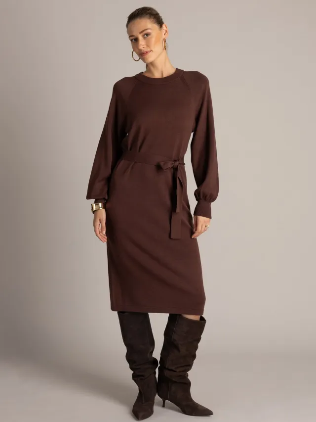 Yest jurk Yneva Essential Red Brown