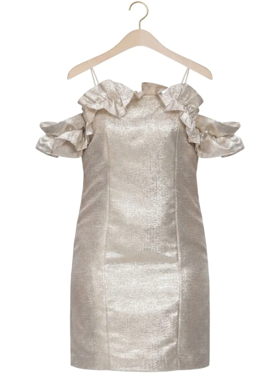 Bruuns Bazaar Dames Jurken Wallichiabbmartha Dress - Goud, foto 2