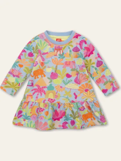 Oilily Daffy jurk Veelkleurig