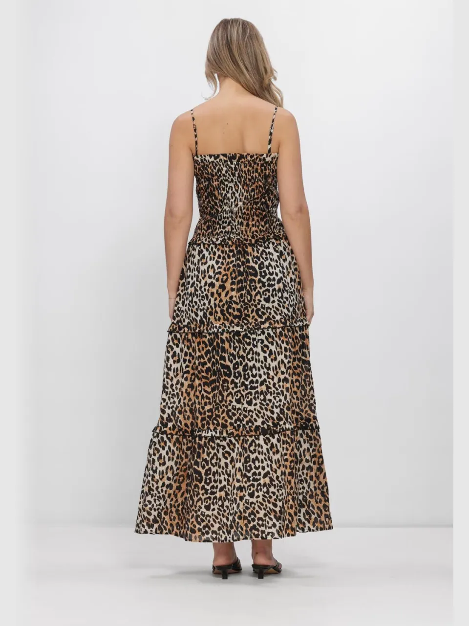 WITHBLACK Dames Jurken Wblamina Maxi Dress - Multi, foto 3