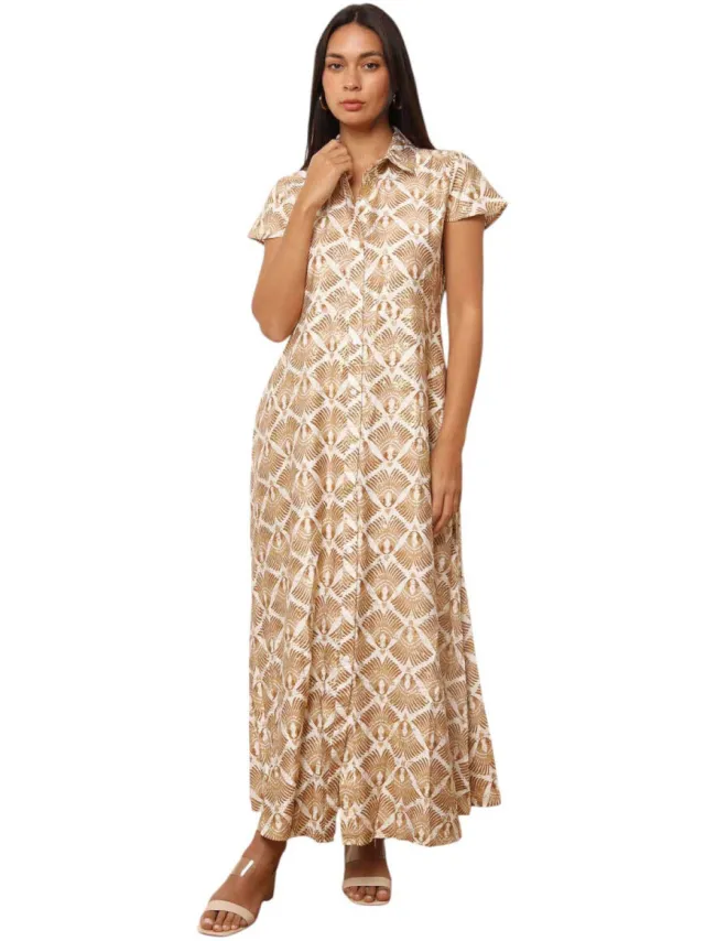 La Modeuse Jurk La Modeuse 74245_P175692 Geel