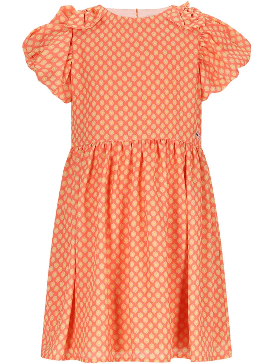 Nono midi jurk oranje, foto 2