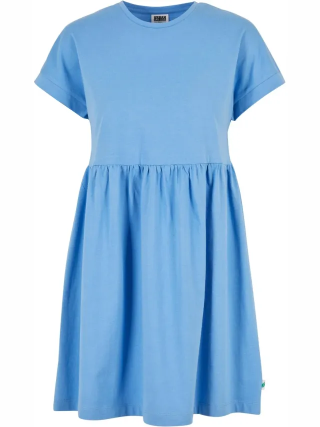 Urban Classics Dames/Dames Empire Valance Organic T-shirt Jurk (Horizon Blauw)