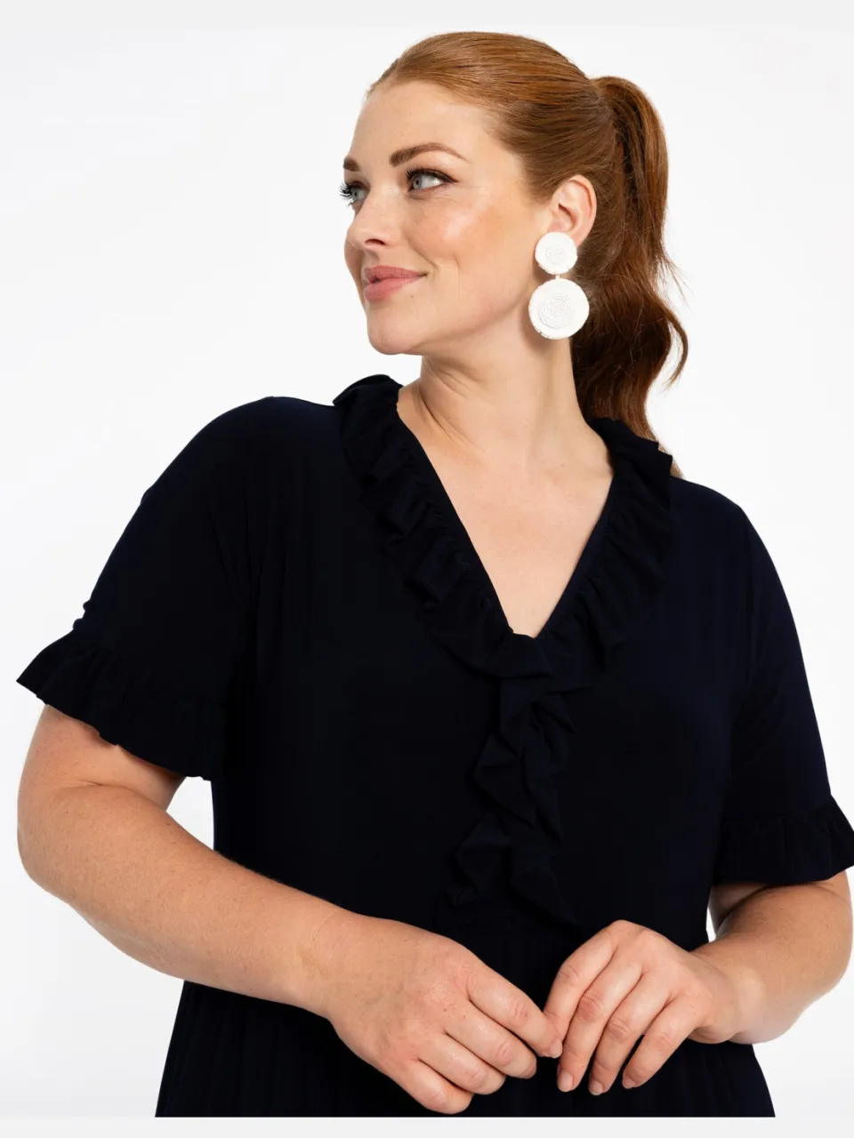 Yoek Jurk gipsy | Blauw, foto 4