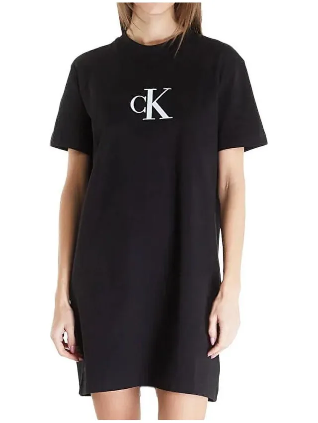 Calvin Klein Jurk Calvin Klein Jeans Robe Zwart