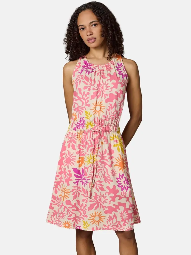 Ragwear Dames Blouse jurk Pink Combo