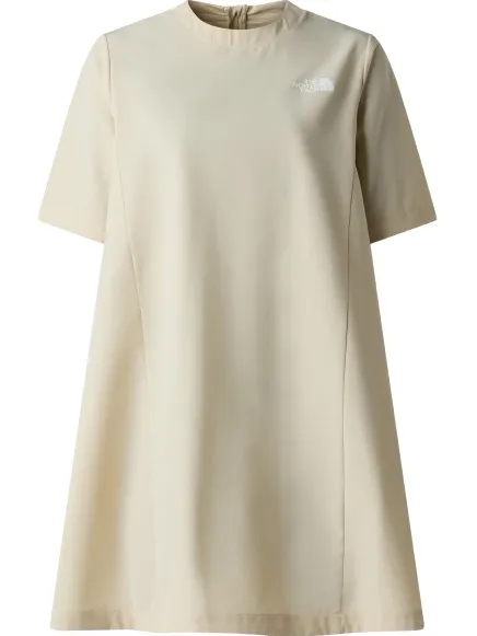 The North Face Women's Packable Short Sleeve Dress - Jurk, beige