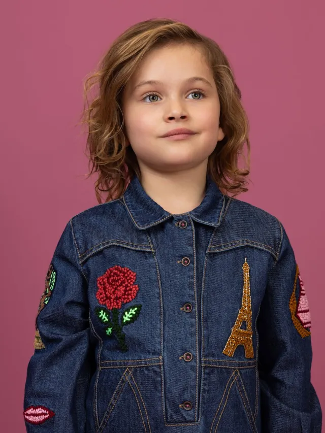 Oilily Deveraux Jurk - Blauw - 92/2T