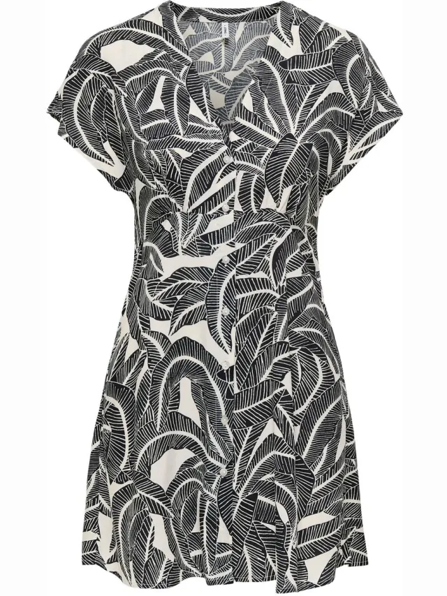 Only ONLNOVA LIFE VIS MOLLIE SHORT DRESS WVN - Meisjes - Mini jurken Vaporous Gray