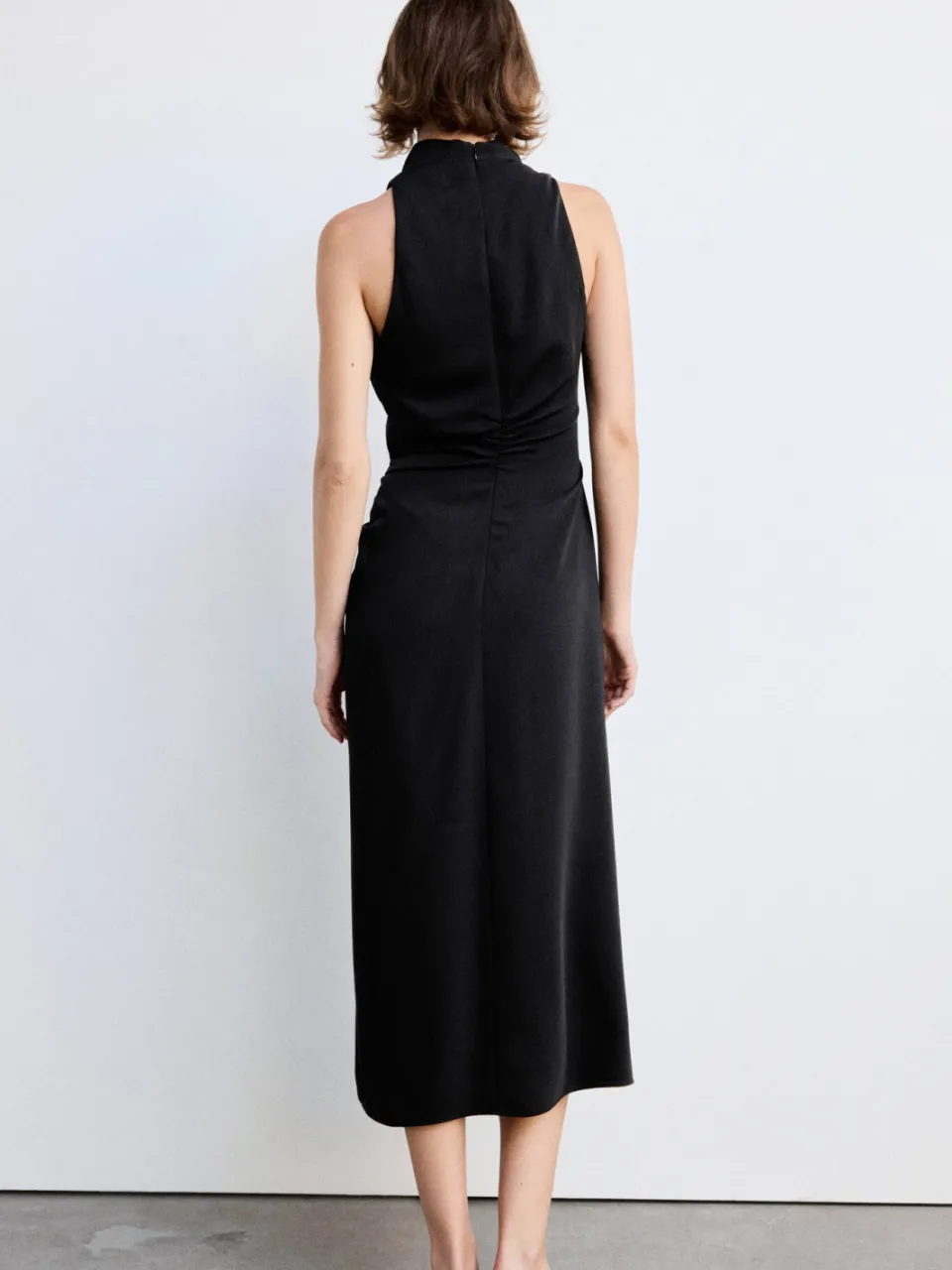 Mango midi jurk - zwart, foto 6