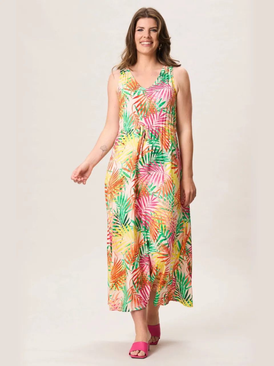 Miss Etam zomerjurk multi multicolor